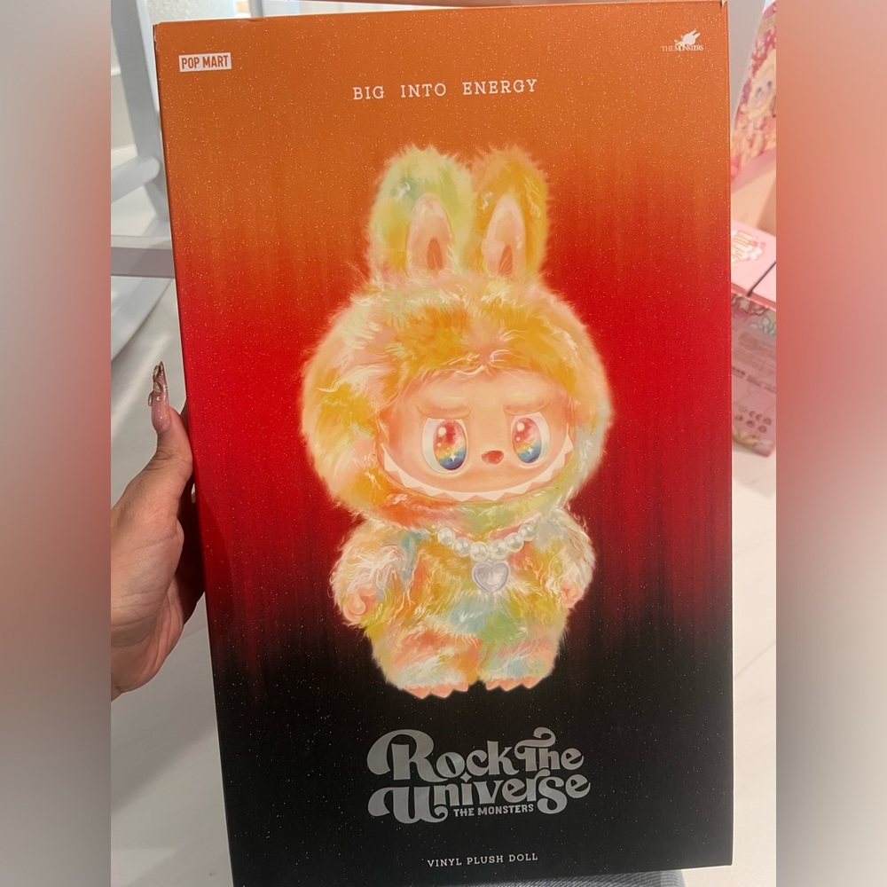 Pop Mart Toy Box with Gradient Design